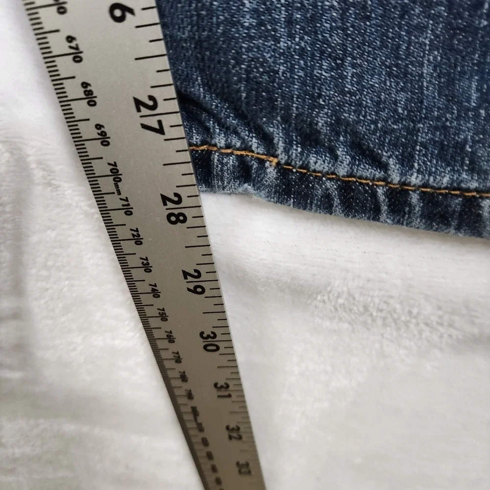 Levis 550 Relaxed Fit Jeans‎ Mens 44x30 Blue Denim Straight Leg Mid Wash